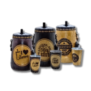 Kit tereré em couro 2,5L
