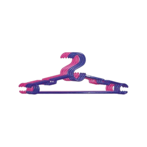 Cabide Colorido Infantil Kit/12